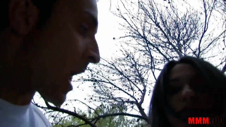 MMM100: Natural bigtits babe Lisa Spice fucking in the woods