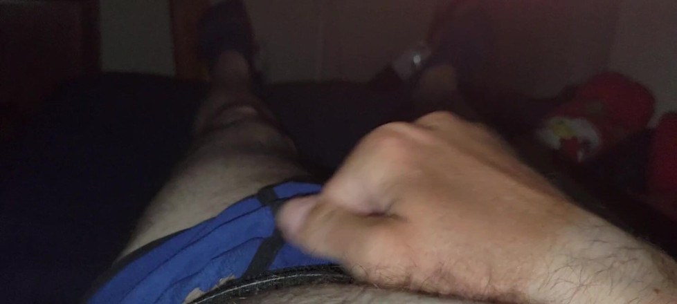 Fseanb: Masturbation with small cock.