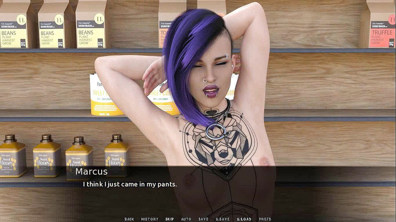 Dirty GamesXxX: Reclusive Bay: Dia membayarnya untuk memerah teteknya, ep. 8