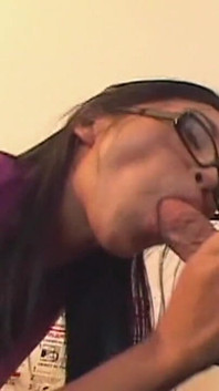 Horny MILF Teacher Fucked and Face Covered in Cum