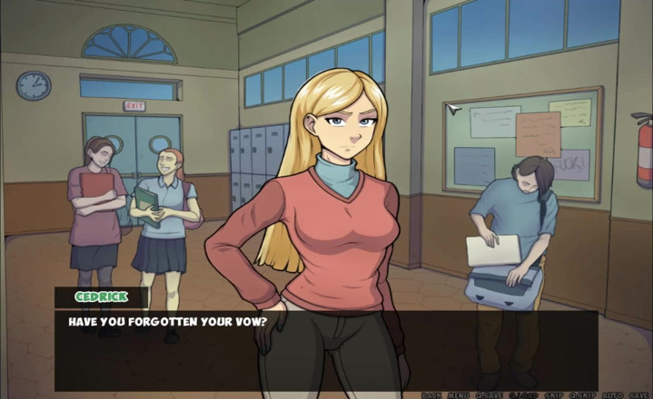 Hentai World: Witch hunter teacher and his student