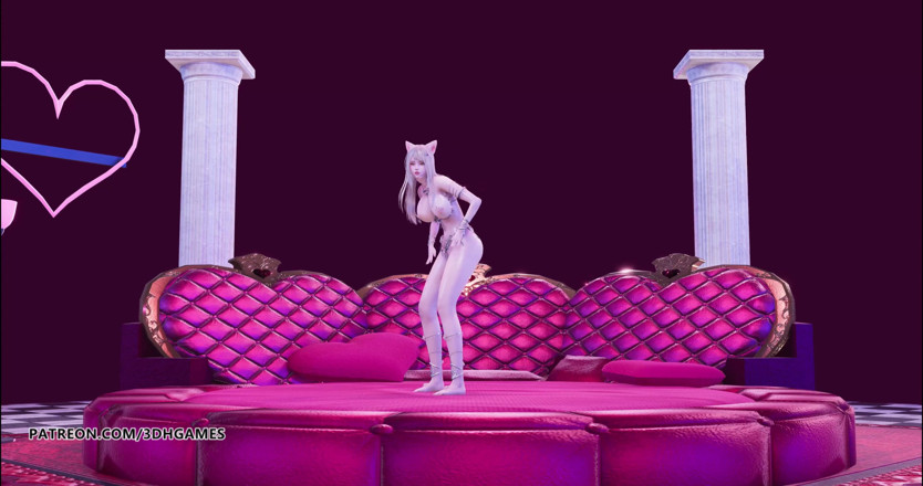 3D-Hentai Games: Anitta - Paradinha Ahri Kda sexy erotic dance normal camera