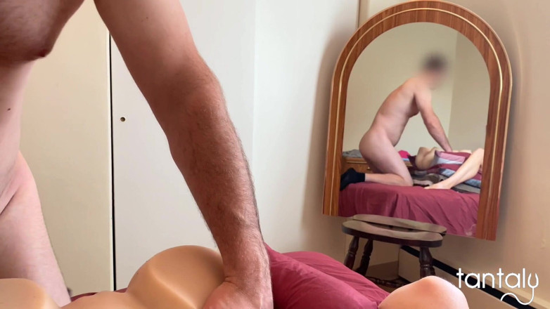 Julia-Softdome: Femdom Cuckold Eats His Own Cum From Condom After Creampie...
