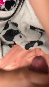 My Stepsister Is in Her Room Showing Her Ass and Catches Me Masturbating. Look at Her Reaction!