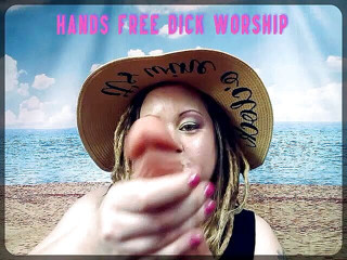 Campsissyboi: Hands free dick worship Camp Sissy Boi version