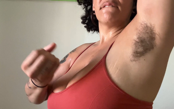FiestyFeminista: 毛茸茸的腋窝 joi