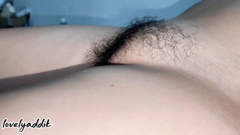 Lovelyaddik: My Husband Told Me Not to Shave My Hairy Pussy.matambok