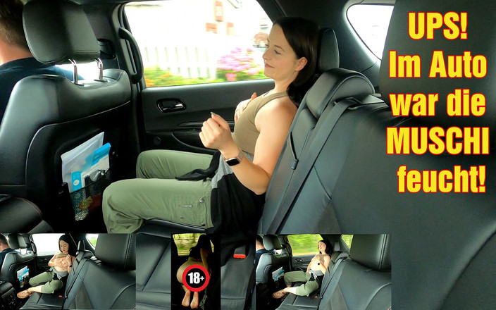 Emma Secret: 본부! 차에서 젖은 보지!