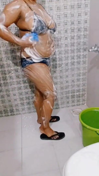 Sexy Desi Shower in Bathroom Full Video