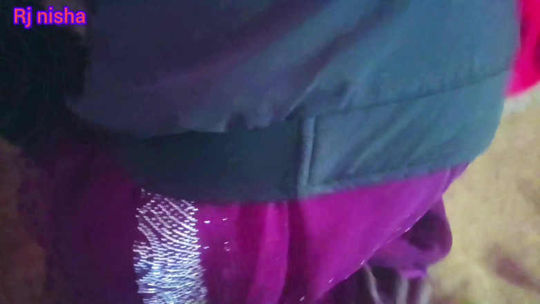 RJ NISHA: Індійська зведена сестра Rj Nisha сексуальна з анальною спробою хлопця