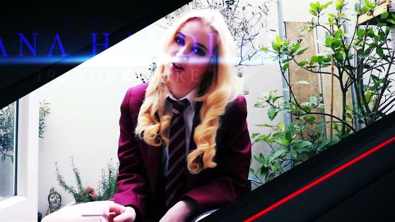 British Teens: Sudut pandangan pertama anda menonton teman wanita 18 tahun anda menghisap...