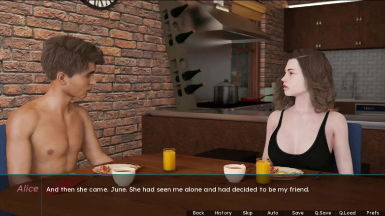 Visual Novels: Summer scent part 6 (girlfriend route)