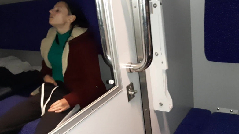 Lesbian-candys: A Stranger and a Fellow Traveler and I Cumming in...