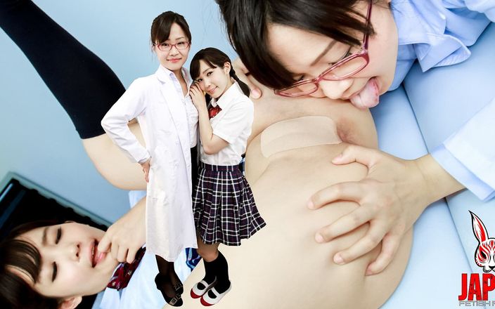 Japan Fetish Fusion: Checkup não convencional do Dr. Momoka: Exame Anal de Yui