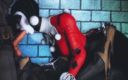 Velvixian 3D: Harley X Batgirl Sharing Batmans Huge Dick