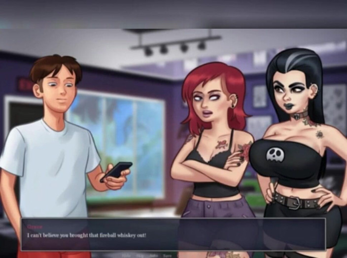 3DXXXTEEN2 Cartoon: Sexual Intercourse In Augmented Reality. 3D porn cartoon sex