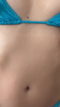 Lotion on Tight Body and Tits in a Bikini