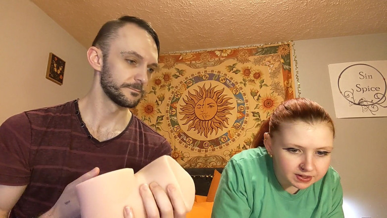 Sin Spice by Sophia Sinclair and Jasper Spice: Tantaly 5.5lb ženská torso sex panenka rozbalení a pár šukání