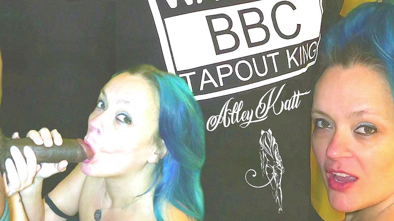 AlleyKatt: BBC cums in hotwife AlleyKatt 5 times cuckold creampie