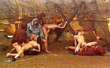 Hardcore slave sex: Bdsm in the church