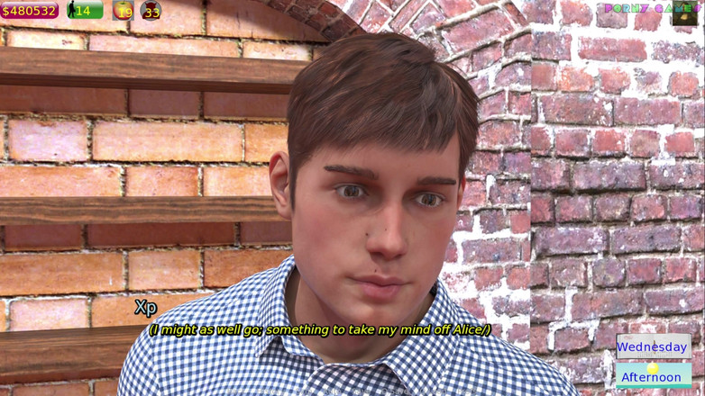 Porny Games: Alenka v říši divů od pomalých her - manželka má sex s šéfem,...