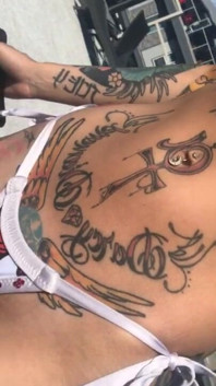 Corps tatoué