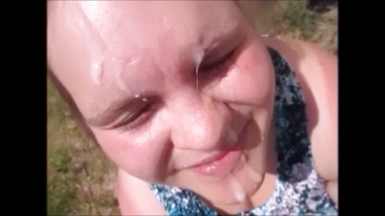 Sadee Rain: 大量精液的热辣颜射合集