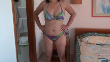 Ardientes69: 58 year old Latina stepmom shows off in bikini on...