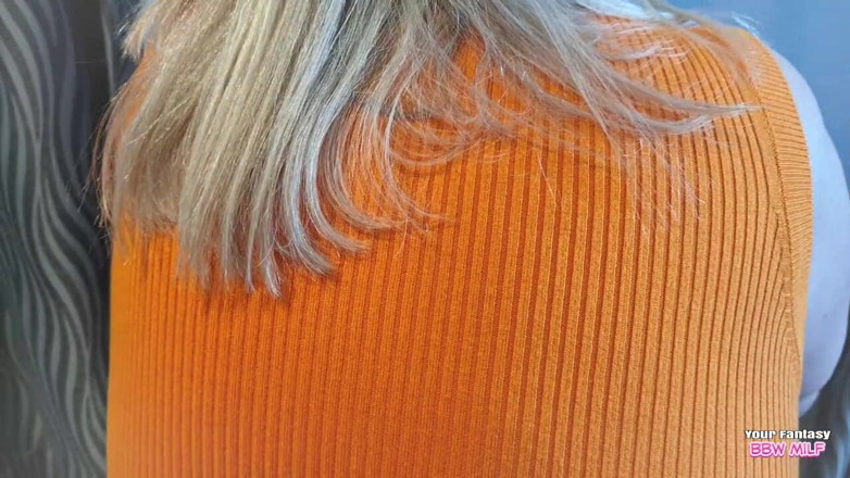 BBW_Wife: Büyük göğüslerim her yere dökülüyor (ev yapımı doğal büyük memeli olgun üvey...