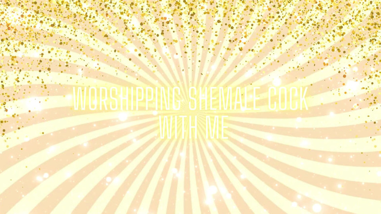 Goddess Misha Goldy: Tillber Shemale kuk med mig