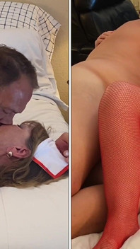 Mormor Sjuksköterska: Sugande Kuk &jävla Dildos
