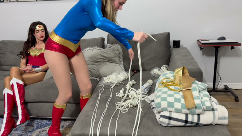 Tied_Tales: BDSM Tournament Ultragirl Vs Wonder Woman