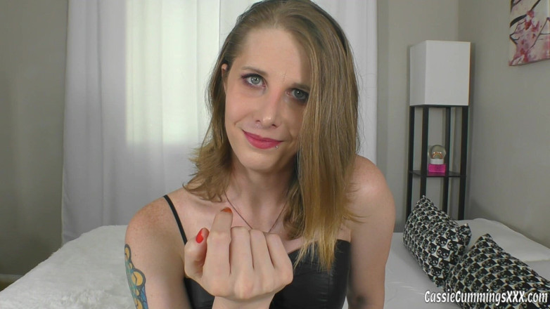 Cassie Cummings: Be a Good Boy and Eat Your Cum JOI