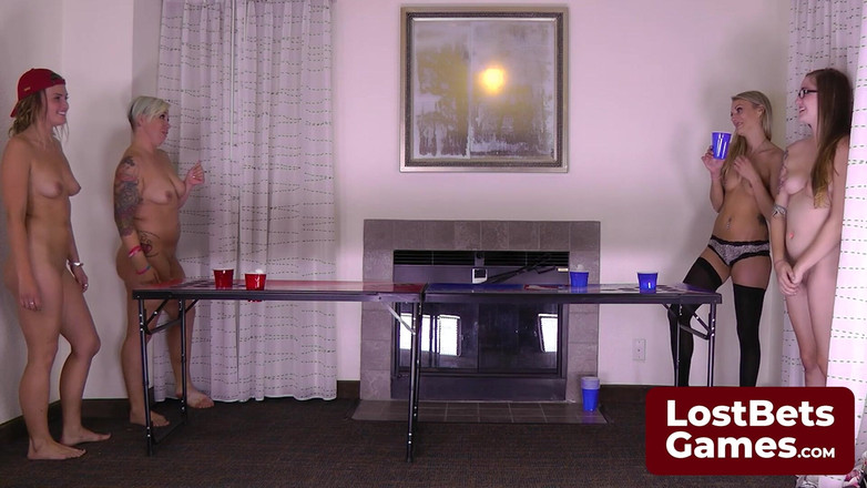 Lost Bets Games: Um quarteto incrível para um jogo emocionante 2-on-2 de Strip Pong