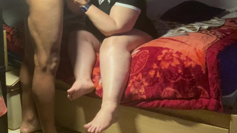 Daddykane: Mature Handy GILF Slowly Oil Massage BBC, Stepson's Friend Stays...
