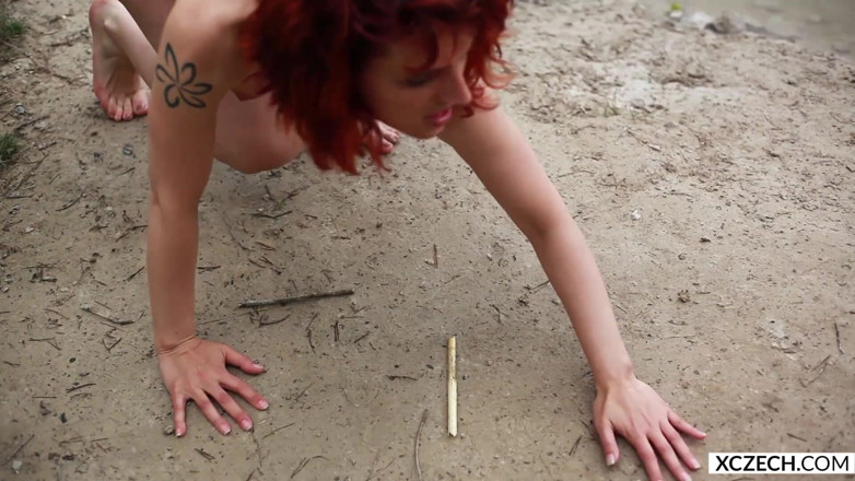 XCZECH: Milf model Sarah Star looks like a living creature