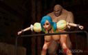3dxpassion: Beautiful female elf gets fucked by the big ogre in...