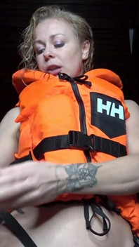 Wank with Me in My Life Jacket