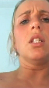 The girl goes to the gynecologist who fucks her pussy and cums on her pussy