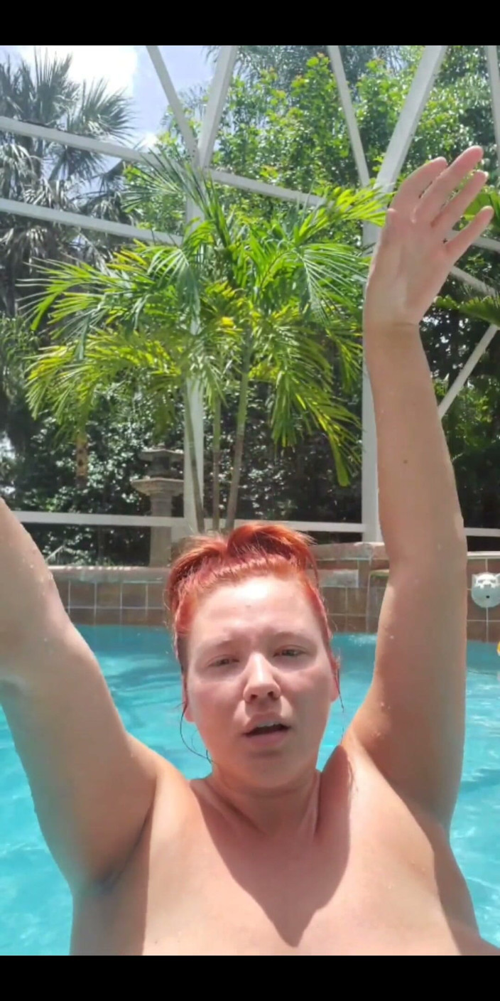 Annabelle Rogers: I've Been Doing Lots of Social Distancing by the Pool...