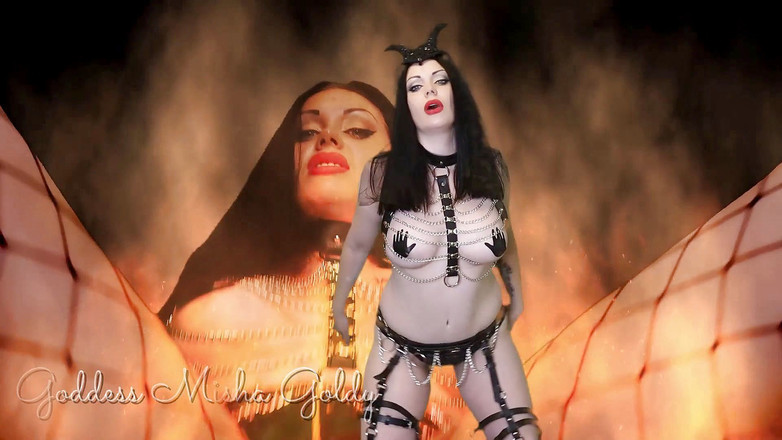 Goddess Misha Goldy: 그냥 바보에 멈추지 마세요! 당신의 오르가즘은 당신의 인생을 완료하고 나에게 힘을 줄 것이다!