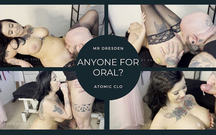 Elizabeth Dresden: Quelqu'un pour l'oral ? et une énorme dose sur ses seins