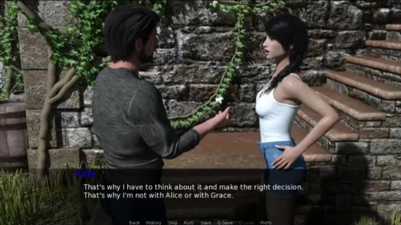 Visual Novels: Pine falls part 15