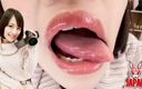 Japan Fetish Fusion: Moe Hazuki&amp;#039;s Provocative Mouth Tongue and Saliva POV; Selfie Seduction