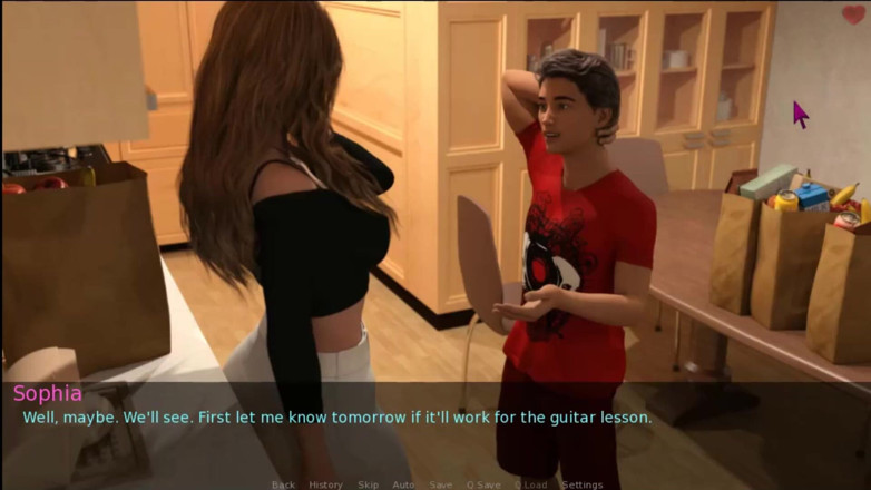 Visual Novels: A wife and stepmother part 31