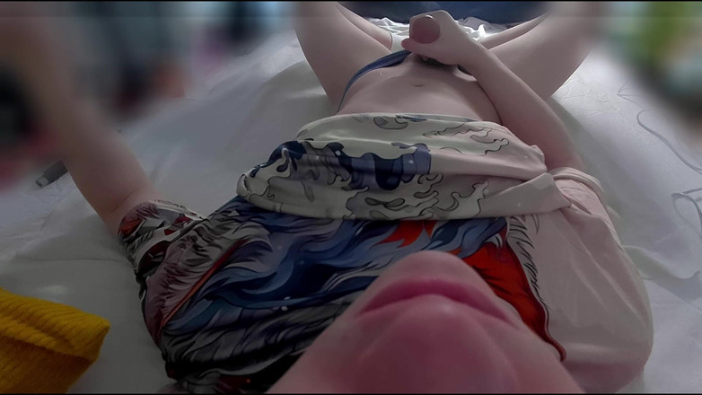 Elviye: Fpov 18-jarige transvrouw komt klaar met haar massagetaf