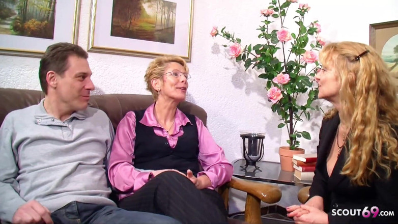 Full porn collection: German two friends want to fuck and get the neighbor...