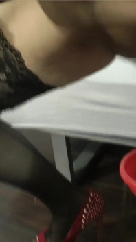 100% naviják anál: Proměnil jsem svou malou francouzskou babičku na análního otroka..