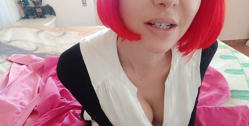 savannahamatoriale: Gets a Nice Enema Full of White Cream and Then...
