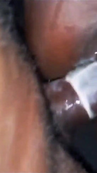 Teen College Girl Using Vibrator on Her Wet Juice Dripping Pussy While Fucking Her